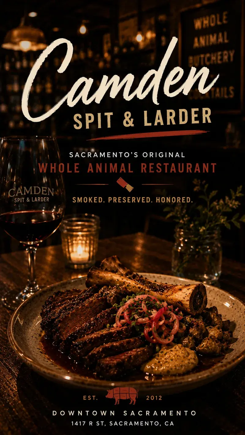 Camden Spit & Larder — Neighborhood Gem restaurant in Sacramento