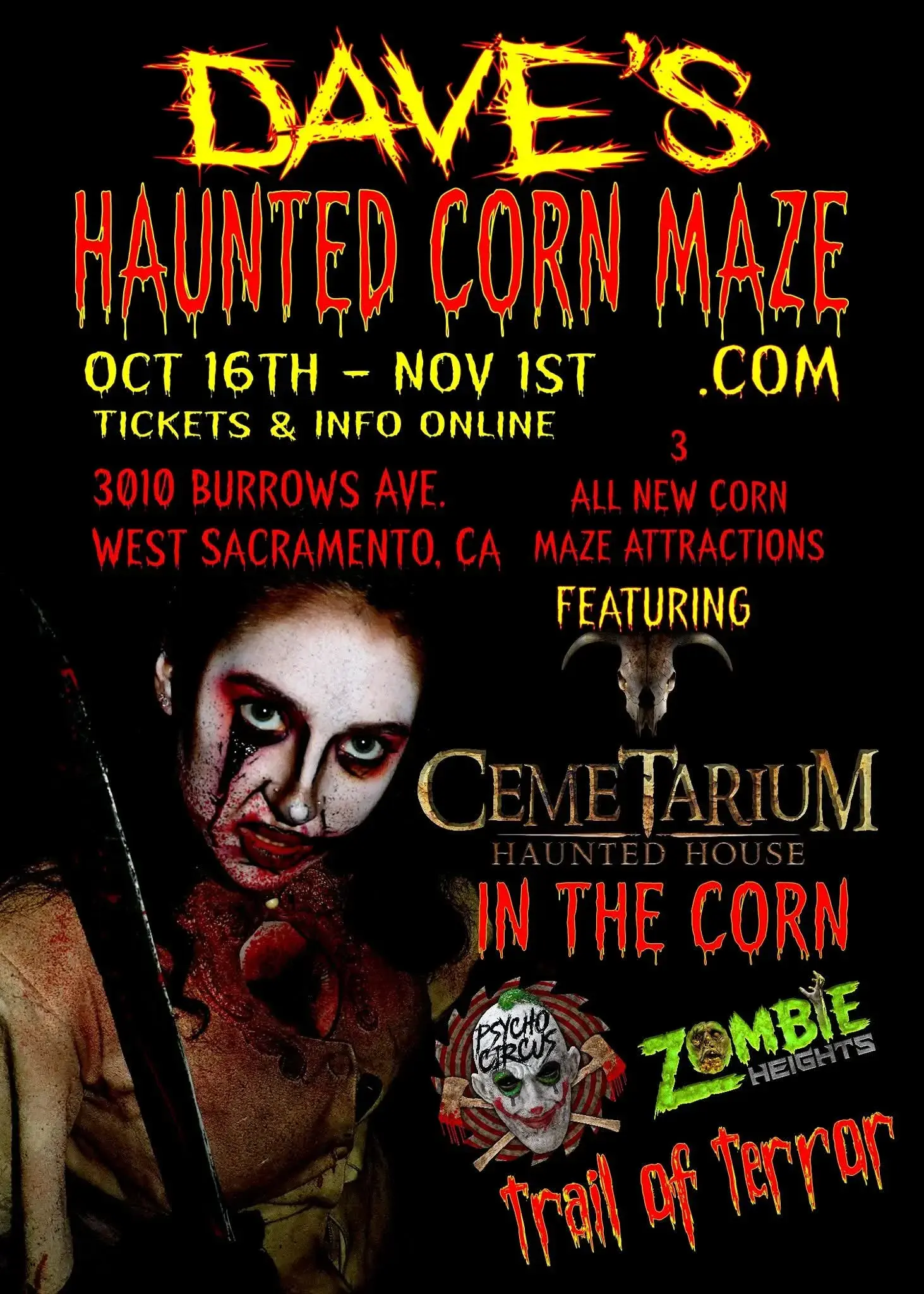 Dave's Haunted Corn Maze