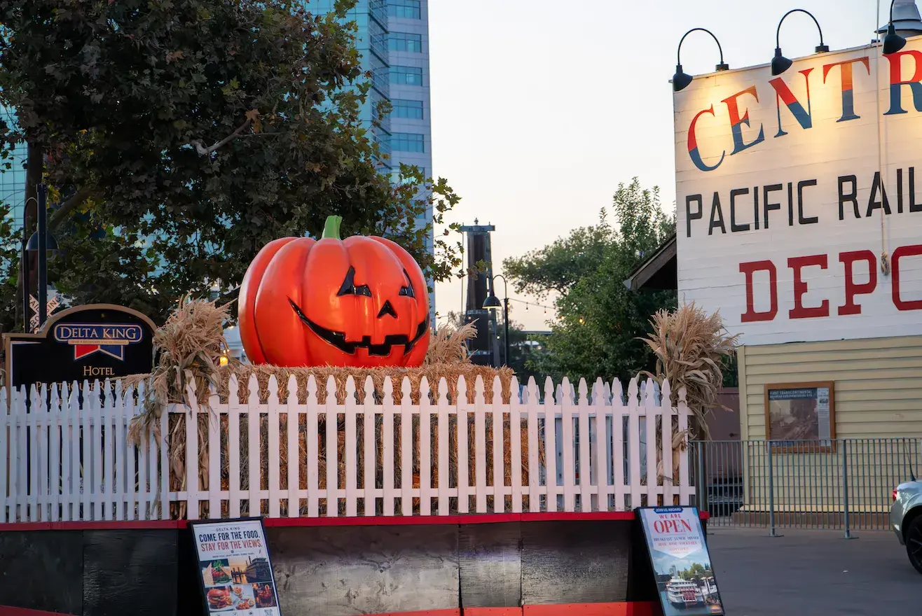 Halloween Town in Old Sacramento Waterfront