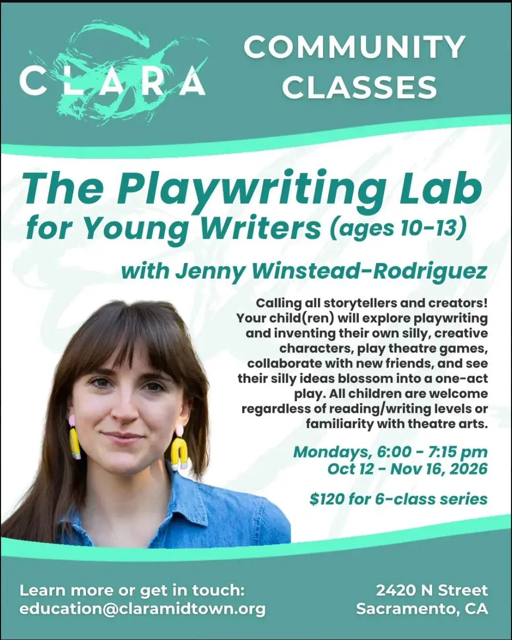 The Playwriting Lab for Young Writers